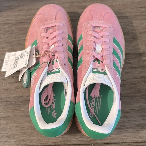 NWT [Adidas] Gazelle Bold Suede Sneakers Tennis Shoes Women’s 5.5 / Men’s 4.5 - Picture 12 of 16